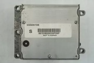 55569738 Блок управления двигателем Opel Vectra C  Арт e11851235, вид 1
