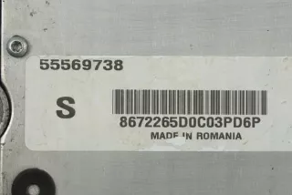55569738 Блок управления двигателем Opel Vectra C  Арт e11851235, вид 2