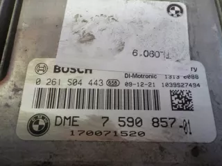 0261S04443 7590857-01 7590857 759085701 Блок управления двигателем MINI CLUBMAN R55 Арт e11850941, вид 3