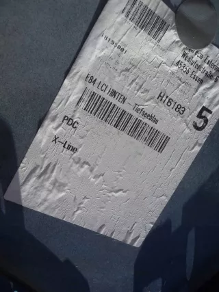 51127303801 Бампер задний BMW X1 E84 Арт e11847936, вид 3