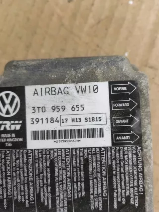 3T0959655 2008-2015 Блок AirBag Skoda Superb 2 Арт e11836160, вид 2