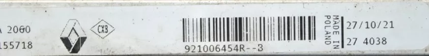 921006454R, Радиатор кондиционера Dacia Dokker Арт e11835364, вид 3