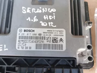 0281017600 9676830080 Блок управления двигателем Citroen Berlingo 2  Арт e11826676, вид 2