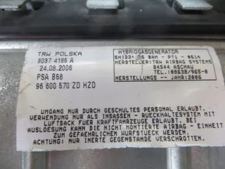 96600570ZD Подушка безопасности Citroen C4 1 Арт e11822092, вид 3