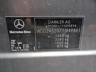 A1698204085 Блок AirBag Mercedes A W169 Арт e11815343, вид 5
