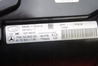 A1728204661 Фара правая Mercedes SLK r172 Арт e11813242, вид 3
