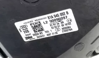 81A945092B Фонарь задний правый Audi Q2 Арт e11809530, вид 4