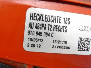 8T0945094C 17424202084 Фонарь задний правый Audi A5 (S5,RS5) 1 Арт e11809439, вид 4