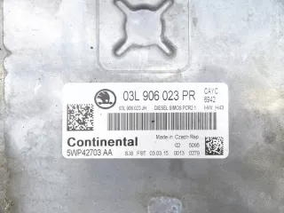 03L906023PR KM17464348520 Блок управления двигателем Skoda Superb 2 Арт e11803818, вид 3