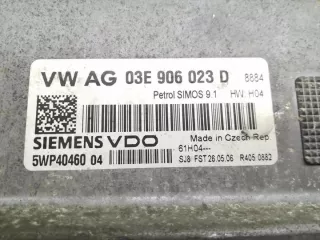 03E906023D Блок управления двигателем Skoda Fabia 2 Арт e11803786, вид 5