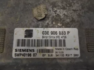 03E906033P Блок управления двигателем Seat Ibiza 3 Арт e11803754, вид 2