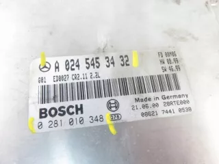A0245453432 0281010348 Блок управления двигателем Mercedes C W203 Арт e11803047, вид 2