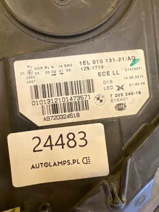7203245-18 Фара левая BMW 5 F10/F11/GT F07 Арт e11798503, вид 2