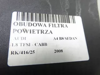 8K0133837AB Корпус воздушного фильтра Audi A4 B8 Арт e11797298, вид 2