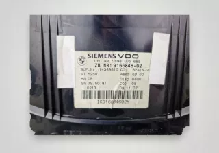2004-2010 9166846 916684602 Щиток приборов (приборная панель) BMW 3 E90/E91/E92/E93 Арт e11792097, вид 3