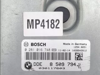 0281016748 Блок управления двигателем BMW 5 F10/F11/GT F07 Арт e11790970, вид 2