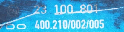 A1684660501 23100801 Насос гидроусилителя руля Mercedes A W168 Арт e11789840, вид 5