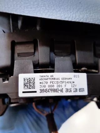 3V0880201F Подушка безопасности Skoda Superb 3 Арт e11775386, вид 8