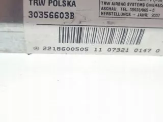2218600505 Подушка безопасности Mercedes S W221 Арт e11775170, вид 3