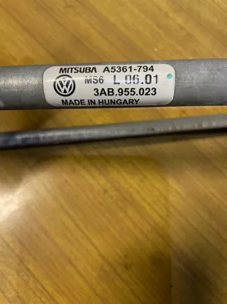 3AB955023 Механизм стеклоочистителя (трапеция дворников) Volkswagen Passat B7 Арт e11771549, вид 4