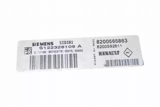 8200592611 Блок управления двигателем Renault Grand Scenic 2 Арт e11770578, вид 2