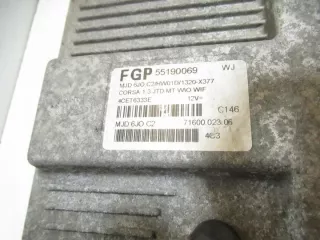 55190069 Блок управления двигателем Opel Corsa C Арт e11770453, вид 3