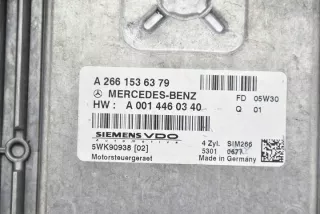 A2661536379 Блок управления двигателем Mercedes A W169 Арт e11770003, вид 3