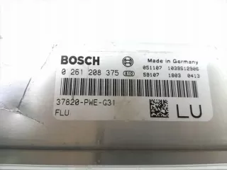 0261208375 37820-PWE-G31 Блок управления двигателем Honda Jazz 2 Арт e11769669, вид 5