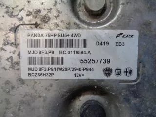 55257739 00519584720 00518006280 Блок управления двигателем Fiat Panda 3 Арт e11769472, вид 3