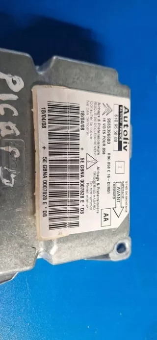 610955800 Блок AirBag Citroen C4 1 Арт e11768910, вид 2