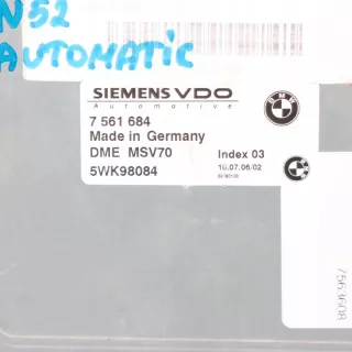 7561684 Блок управления двигателем BMW 1 E81/E82/E87/E88 Арт e11768748, вид 4