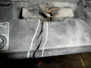 1T0805594M 1T0805588A Передняя панель крепления облицовки (телевизор) Volkswagen Caddy 3 Арт e11767449, вид 6