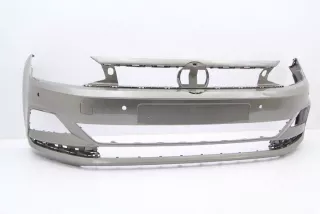 2017-2021 2G0807221 Bumper3 Бампер передний Volkswagen Polo 6 Арт e11764678, вид 3