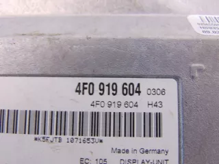 4F0919604 17435324784 Блок навигации Audi Q5 1 Арт e11747810, вид 4