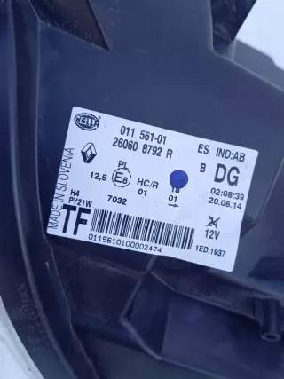 260608792R Фара левая Renault Twingo 3 Арт e11738466, вид 8