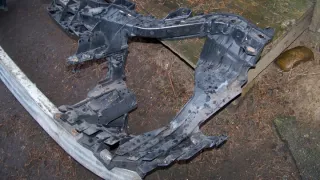2004-2008 Передняя панель крепления облицовки (телевизор) Mercedes A W169 Арт e11736390, вид 5
