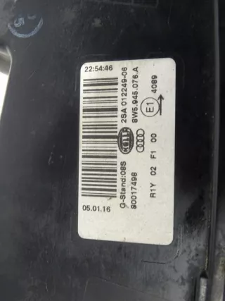 8W5945076A 17432520649 Фонарь задний правый Audi A4 B9 Арт e11734383, вид 4