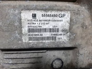 55565450GP Блок управления двигателем Opel Astra H Арт e11731387, вид 3