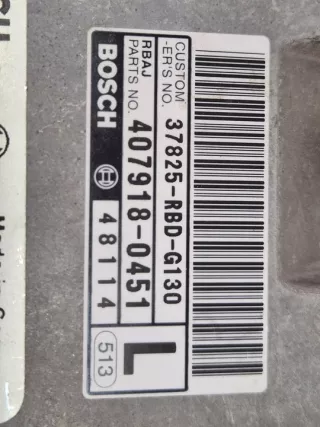 0281011546 37820-RBD-E14 Блок управления двигателем Honda Accord 10 Арт e11730904, вид 5