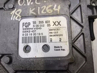 55355631 Блок управления двигателем Opel Vectra C  Арт e11718975, вид 2