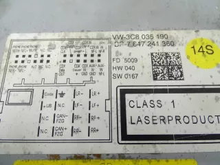 3C8035190 Блок навигации Volkswagen Golf 6 Арт e11716004, вид 4