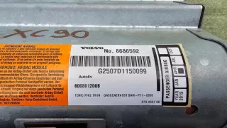 8686592 Подушка безопасности Volvo XC90 1 Арт e11715663, вид 2