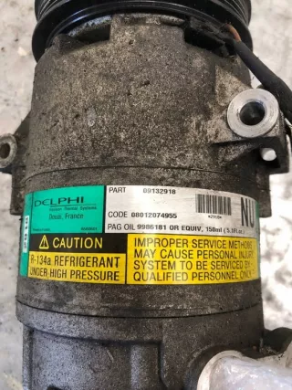 09132918 Компрессор кондиционера Opel Corsa C Арт e11701828, вид 5