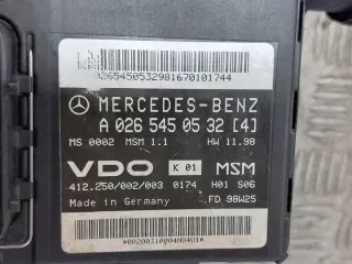 0265450532 1661402100 1661410082 Блок управления двигателем Mercedes A W168 Арт e11700363, вид 3