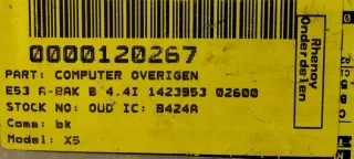 0260002564 1423953 Блок управления двигателем BMW 5 E39 Арт e11698079, вид 4
