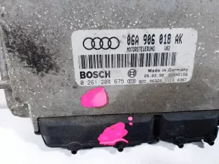 06A906018AK 0261204675 Блок управления двигателем Audi A3 8L Арт e11696657, вид 3