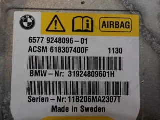 618307400F 16AB32 Блок AirBag BMW 5 F10/F11/GT F07 Арт e11696229, вид 3
