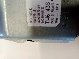 8W0880841D Подушка безопасности Audi A4 B9 Арт e11679484, вид 4
