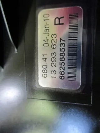 662588537 Фара противотуманная левая Opel Astra J Арт e11658090, вид 4