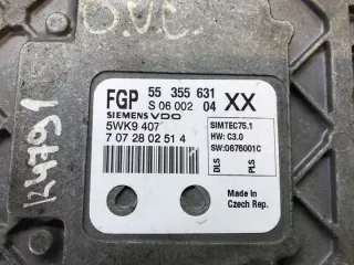 55355631 Блок управления двигателем Opel Vectra C  Арт e11654610, вид 3